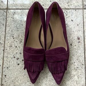 Ann Taylor size 7 block heels new in box